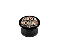 Mama Und OMA Family Love Quote Gráfico Zwei Liebe Alemán PopSockets PopGrip Adhesivo