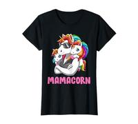 Mamá Unicornio con Dos Hijos Mamá Guay Camiseta