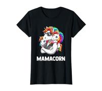 Mamá Unicornio con Dos Hijos Mamá Guay Camiseta