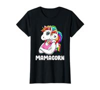 Mamá Unicornio con Dos Hijos Mamá Guay Camiseta