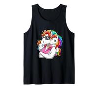 Mamá Unicornio con Dos Hijos Mamá Guay Camiseta sin Mangas