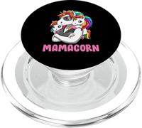 Mamá Unicornio con Dos Hijos Mamá Guay PopSockets PopGrip para MagSafe