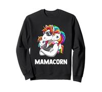 Mamá Unicornio con Dos Hijos Mamá Guay Sudadera