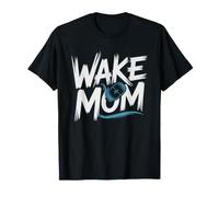 Mama Wakeboard Vida En El Lago Verano Wake del Camiseta