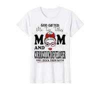 Mamá y Desarrollador de Currículo Día de la Madre Doble Bendición Camiseta