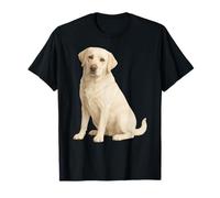 Mamá y papá de White Lab, Perro Labrador Retriever Camiseta