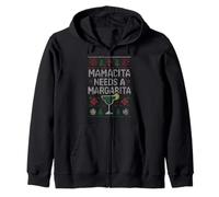 Mamacita necesita un suéter feo Margarita Margarita Sudadera con Capucha