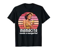 Mamacita Needs A Margarita Camisa para Mujer, Mamacita Margarita Camiseta