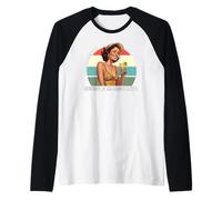 Mamacita Needs A Margarita Camisa para Mujer, Mamacita Margarita Camiseta Manga Raglan