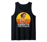 Mamacita Needs A Margarita Camisa para Mujer, Mamacita Margarita Camiseta sin Mangas