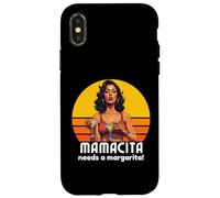 Mamacita Needs A Margarita Camisa para Mujer, Mamacita Margarita Carcasa para iPhone X/XS