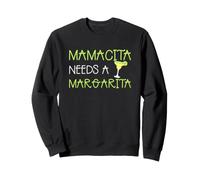 Mamacita Needs a Margarita Funny Cinco de Mayo Mamá Bebiendo Sudadera