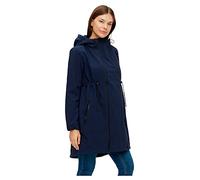 MAMALICIOUS Mlshella 3in1tikka Softshell Jacket Noos, Chaqueta Premama Mujer, Azul (Navy Blazer Navy Blazer), 38 (Talla del Fabricante: Small)