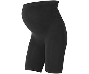 MAMALICIOUS Pantalones Cortos MLTIA Jeanne Noos O. A. Leggings, Negro, L/XL, Negro, L