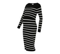 MAMALICIOUS Vestido de punto 'New Siv June' negro / offwhite XS negro / offwhite