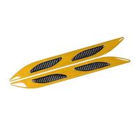 MAMAMALONG Adhesivos Reflectantes para Coche para Mitsubishi Colt 2023-2025, Calcomanías Reflectantes Fuertes para Auto Tira de Advertencia de Seguridad,Yellow