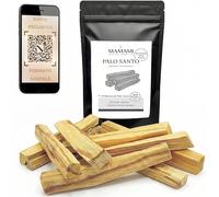 MAMAMI - Palo Santo Purificación - 10 Barras + Guía Digital de Ritual | Madera sagrada para Purificación, Meditación, Yoga | Cosecha ética de Perú | Paquete Ahorro de Aroma (10 Palo Santo)