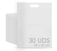 MAMAPAS 50 Bolsas de tela, Tejido sin tejer 25x35, bolsas reutilizables, reciclables, bolsas para comunión, bolsas boda, bolsas TNT, bolsas de tela, non woven