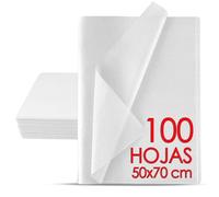 MAMAPAS papel de seda 50x70, papel regalo, costura, para ropa, patronaje, manualidades, separador cuadros, para envolver (60)