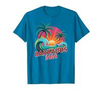Mamás Barbados 2026 BFF Viaje Surf Vacaciones Mamá Hija Camiseta