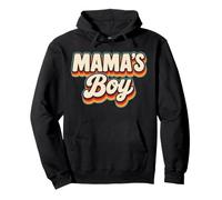 Mamá's Boy Retro Madre Hijo Mamá De Niños Maternidad Mamá Vida Sudadera con Capucha