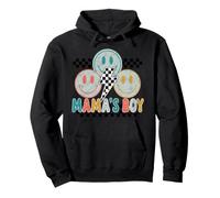 Mamá's Boy Retro Mamá De Niños Madre Hijo Maternidad Mamá Vida Sudadera con Capucha