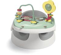 Mamas & Papas Asiento Baby Snug y bandeja de actividades con funciones ajustables con diseño con apoyo, estable y fácil de limpiar, Pebble Grey