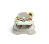 Mamas & Papas Baby Bug - Asiento elevador para comedor, bandeja desmontable, arnés, asiento ajustable y pies antideslizantes, color arcilla