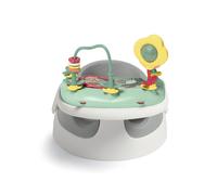 Mamas & Papas Asiento Baby Snug y bandeja de actividades con funciones ajustables con diseño con apoyo, estable y fácil de limpiar, Pebble Grey