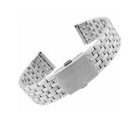 MAMA'S PEARL 18 mm 20 mm 22 mm Enlaces de acero inoxidable Bandas de reloj Correa Reloj de pulsera Cierre Pulsera Reemplazo Banda ligera(22mm)