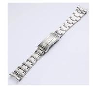 MAMA'S PEARL 20 Mm 21 Mm Apto For Rolex Apto For Daytona Apto For Oyster Apto For Perpetual Apto For Submariner Apto For Seiko NH35 Correa De Reloj Pulsera Correa De Reloj De Acero Inoxidable Macizo(B