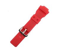 MAMA'S PEARL Accesorios De Reloj Aptos For Casio GMA-S110 120 130 140 Correa De Resina Correa Impermeable For Deportes Al Aire Libre Unisex(Red)
