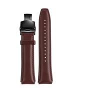 MAMA'S PEARL Ajuste for Casio AE1200 A158W/A168/f91w/AE-1200WHD/A158/A159/A169 Series Correa de cuero Vintage pulsera Retro 18mm(A-brown-black a)