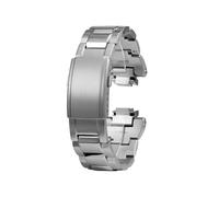 MAMA'S PEARL Ajuste for Casio Watchband G-SHOCK GST-B400 convexo correa de reloj de acero inoxidable sólido hombres Metal modificado pulsera accesorios