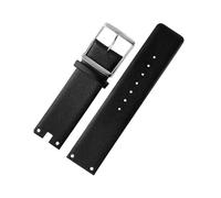 MAMA'S PEARL Bandas De Reloj Aptas For CK K94231 K9423101 Cuero Durable Ajuste Suave For Calvin Klein Correa De Reloj Pulsera For Hombres 22 Mm(Black-silver)