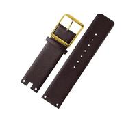 MAMA'S PEARL Bandas De Reloj Aptas For CK K94231 K9423101 Cuero Durable Ajuste Suave For Calvin Klein Correa De Reloj Pulsera For Hombres 22 Mm(Brown-gold)