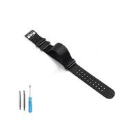 MAMA'S PEARL Correa De Nailon For Reloj, Correa De Reloj Deportiva Resistente Al Agua De 22mm Y 23mm For Relojes Fit For Luminox, Pulsera Negra De Moda For Hombre(L01-BK,23mm)