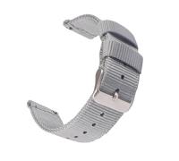 MAMA'S PEARL Correa De Nailon For Reloj Fit For Samsung Fit For Galaxy Watch 5 Pro, 18mm, 20mm, 22mm, 42mm, 46mm Active1 Active2 Gear S3 Frontier Sports(Grey,22mm)