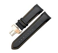 MAMA'S PEARL Correa De Reloj De Cuero For Hombre 1853 Compatible Con Correa De Reloj For Tissot T035410A 407A Couturier 22 23 24mm Correas De Reloj Pulseras De Muñeca(Rose clasp,24mm)
