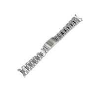 MAMA'S PEARL Correa Oyster De Acero Inoxidable De 19 Mm Y 20 Mm Apta For Seiko Sxns80 Snxs79 Apta For Seiko 5 Snxs79k Snxs77k Snxs73 Apta For Correa De Reloj For Casio Correa De Pulsera(Middle smooth,