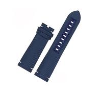 MAMA'S PEARL Fit For Mido Fit For Navigator M026.629 Correa De Reloj De Cuero De Nylon Fit For Ocean Star M042 M042.430 Pulsera De Reloj Citizen For Hombres Negro Azul 22 Mm(Dark blue-no clasp)