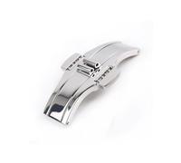 MAMA'S PEARL Hebilla de reloj de 3/4, 5/6mm, pieza apta for Tissot T1853 T035617 T035439, hebilla de correa de botón de mariposa, cierre de Metal 15/17/19/21/22/23/25/27mm Accesorios para relojes(6x21