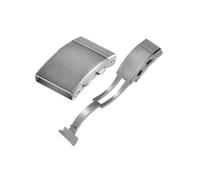 MAMA'S PEARL Hebilla De Reloj De Acero Inoxidable 316L Sólido Apta For Seiko Fit For Pulsera Fit For Citizen Cierre Ajustable 18/20/22 Mm Hombres Diver Botón Doble Accesorios para relojes(20mm)