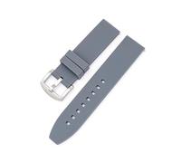 MAMA'S PEARL Pulsera Deportiva Inteligente Con Correa De Silicona For Samsung Fit For Galaxy Fit For Huawei For GT Quartz Business Watch 16 Mm 18 Mm 20 Mm 22 Mm 24 Mm 26 Mm(Grey01,26mm)