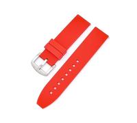 MAMA'S PEARL Pulsera Deportiva Inteligente Con Correa De Silicona For Samsung Fit For Galaxy Fit For Huawei For GT Quartz Business Watch 16 Mm 18 Mm 20 Mm 22 Mm 24 Mm 26 Mm(Red01,26mm)