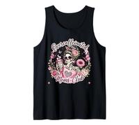 Mamás sobrecafeinadas Club Café Esqueleto Día de la Madre Caos Camiseta sin Mangas