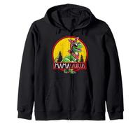 Mamasaurus T Rex Dinosaurio T-Rex Mama Saurus Retro Mujer Sudadera con Capucha