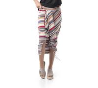 Mamatayoe Falda Austin para Mujer, Rayas,Talla L