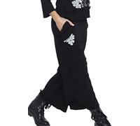 Mamatayoe Pantalón Comedia para Mujer, Negro, Talla L