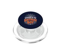 Mamaw of The Boy - Camiseta de Fiesta de Halloween con telaraña de cumpleaños PopSockets PopGrip para MagSafe
